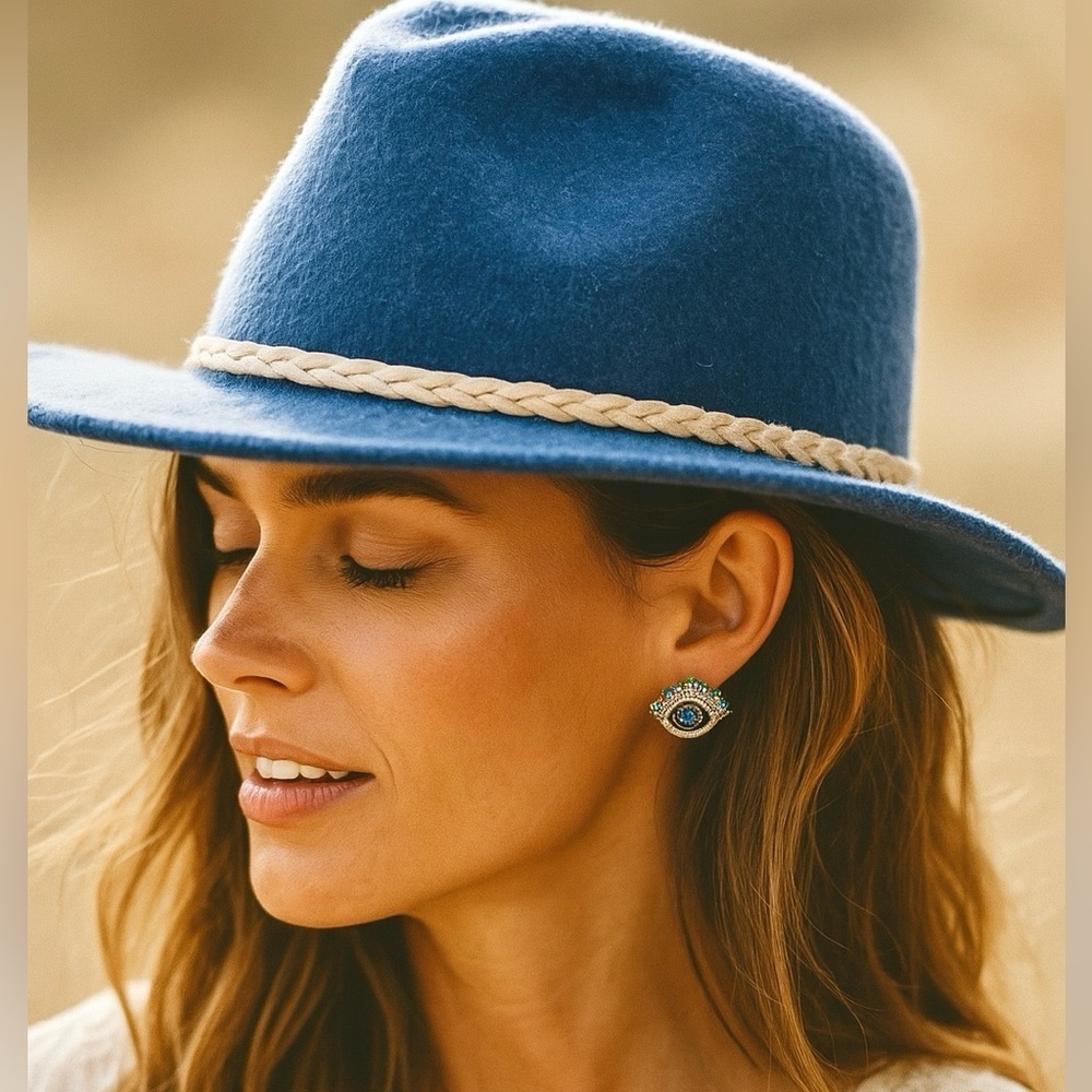 🪬Beautiful evil eye protective earrings
